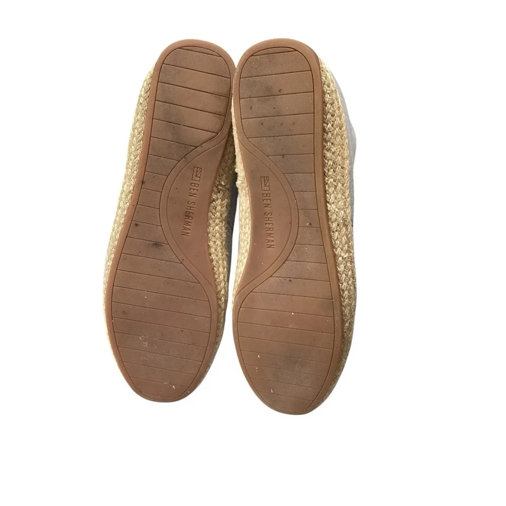 Ben Sherman Men's Oxfords Jenson Size‎ 13 Canvas Sneakers Jute Lifestyle Design